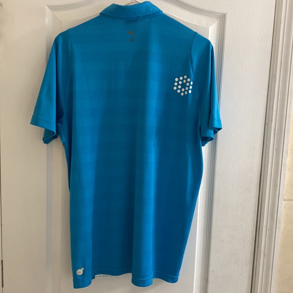 Puma Cool Cell polo with tribal colors size medium - Picture 6 of 12